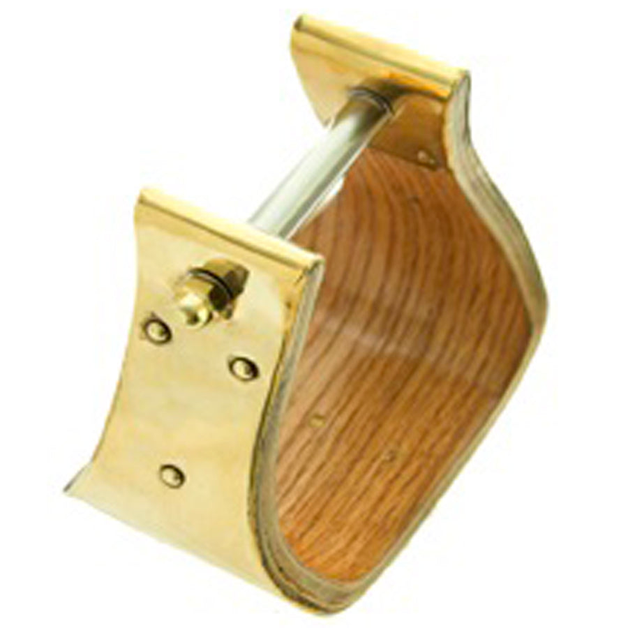 Leather saddle bag with brass hardware and concho details - Uhorse