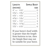 Size 0 Cavallo Simple Regular Horse Boot Black