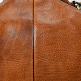 Spaghetti Western Swc194Tan Cross Body I Vintage Handmade Drum Dyed Genuine European Cowhide Leather Women Bag Western Handbag Purse