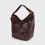 Spaghetti W. Swc176Brn Hobo Vintage Handmade Drum Dyed Genuine by Hilason – Cowboy and equestrian accessories