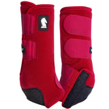 Classic Equine Legacy System Crimson Front Sport Support Boots Large