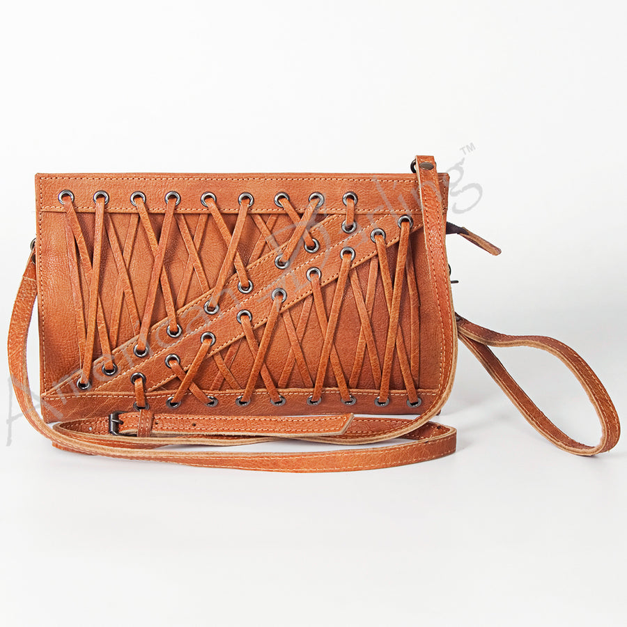 American Darling GIBGX245 Clutch Genuine Leather Women Bag Western Handbag Purse