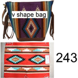 American Darling Tote Saddle Blanket Genuine Leather Women Bag Western Handbag Purse