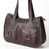 American Darling ADBGZ436 Tote Genuine Leather Women Bag Western Handbag Purse