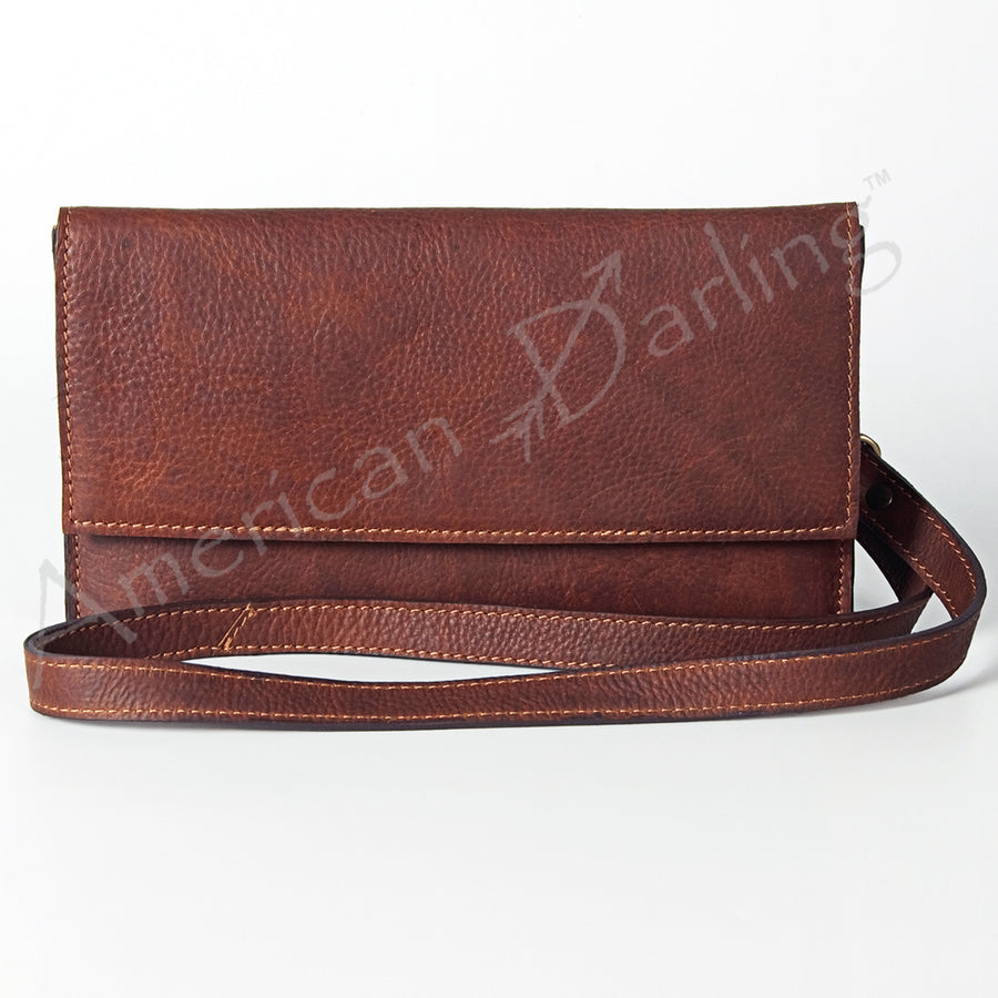 American Darling Wristlet Genuine Leather women bag western handbag purse