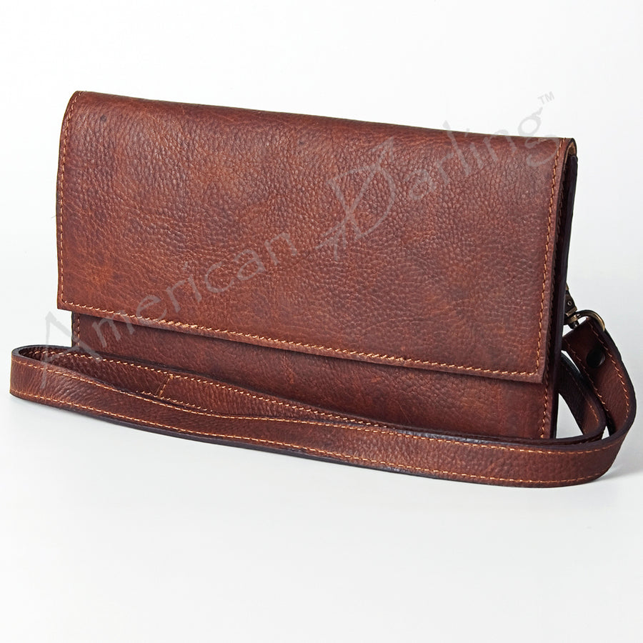 American Darling Wristlet Genuine Leather women bag western handbag purse - Uhorse