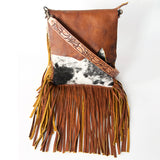 American Darling Messenger Hair-On Genuine Leather Women Bag Western Handbag Purse