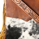 American Darling Messenger Hair-On Genuine Leather Women Bag Western Handbag Purse