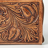 American Darling Wallet Hand Tooled Genuine Leather Western Women Bag | Handbag Purse Wristlet Travel Clutch