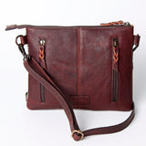 American Darling Crossbody Hand Tooled Hair-On Genuine Leather Women Bag Western Handbag Purse