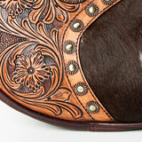 American Darling Hobo Hand Tooled Hair On Genuine Leather Western Women Bag | Handbag Purse Bags for Cute