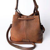 American Darling Bucket Hand TooledGenuine Leather women bag western handbag purse |