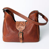 American Darling Tote Hand Tooled Genuine Leather women bag western handbag purse
