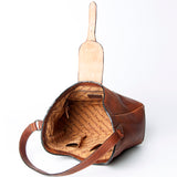 American Darling Tote Hand Tooled Genuine Leather women bag western handbag purse