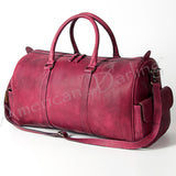 American Darling Duffel Genuine Leather Women Bag Western Handbag Purse