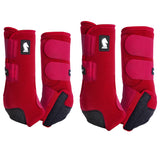 4 Pack Classic Equine Legacy System Crimson Sport Boots