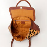 American Darling Tote Hand Tooled Hair on Genuine Leather W. Women Bag
