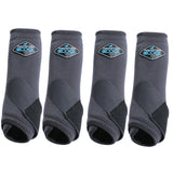 Medium Professionals Choice 2XCool H. Sports Boots 4pk Charcoal – by Hilason – Cowboy and equestrian accessories