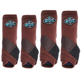 Professionals Choice 2XCool Horse Sports Boots 4 Pack Chocolate