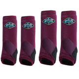 Medium Professionals Choice 2XCool H. Sports Boots 4pk Wine by Hilason – Cowboy and equestrian accessories