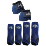 Small Professionals Choice H. 2XCOOL Ballistic Sport Bell Boots 6 Pack by Hilason – Cowboy and equestrian accessories