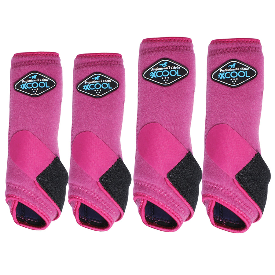 Professionals Choice Horse 2XCOOL Ballistic Sport Bell Boots 6 Pack
