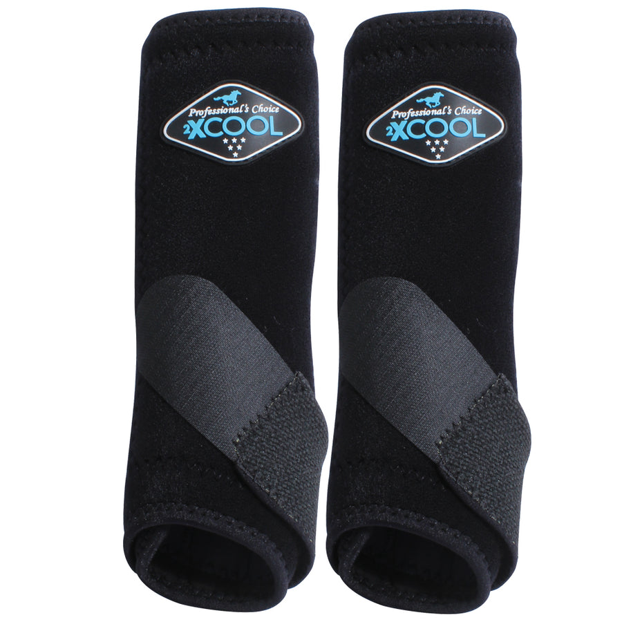 Sml Professionals Choice 2XCOOL Ballistic Horse Front Bell Boots 4 Pack