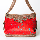 American Darling Hand Tooled Genuine Leather Women Bag Western Handbag Purse