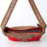 American Darling Hand Tooled Genuine Leather Women Bag Western Handbag Purse