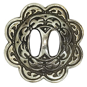 HILASON Pc Western Screw Back Nickel Slotted Concho Cowgirl | Bridle Conchos Belt