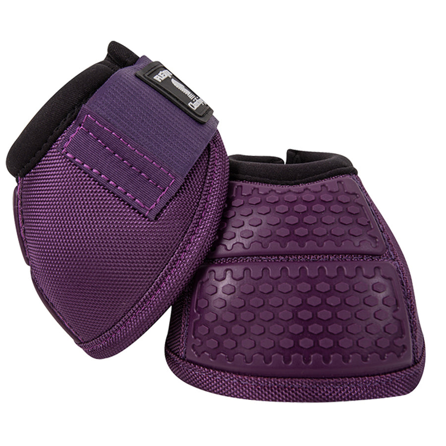 Classic Equine Flexion H. No Turn Bell Boot Eggplant by Hilason – Cowboy and equestrian accessories