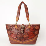 American Darling ADBGI195 Tote Hand Tooled Genuine Leather Women Bag Western Handbag Purse