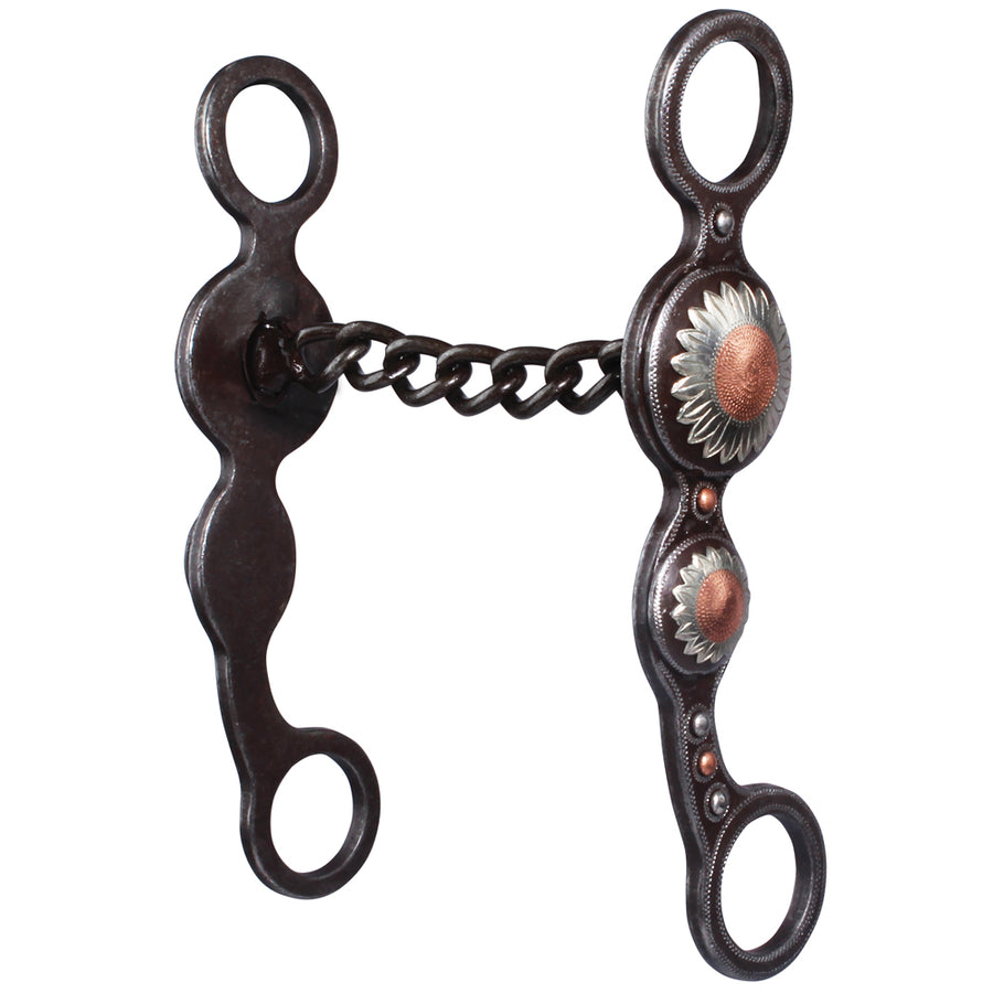 5 1/4 in Mouth Professionals Choice H. Bit Chain Sunflower by Hilason – Cowboy and equestrian accessories
