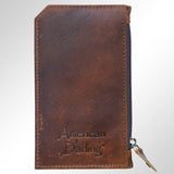 American Darling ADCCM101R25 Card-Holder Genuine Leather Women Bag Western Handbag Purse