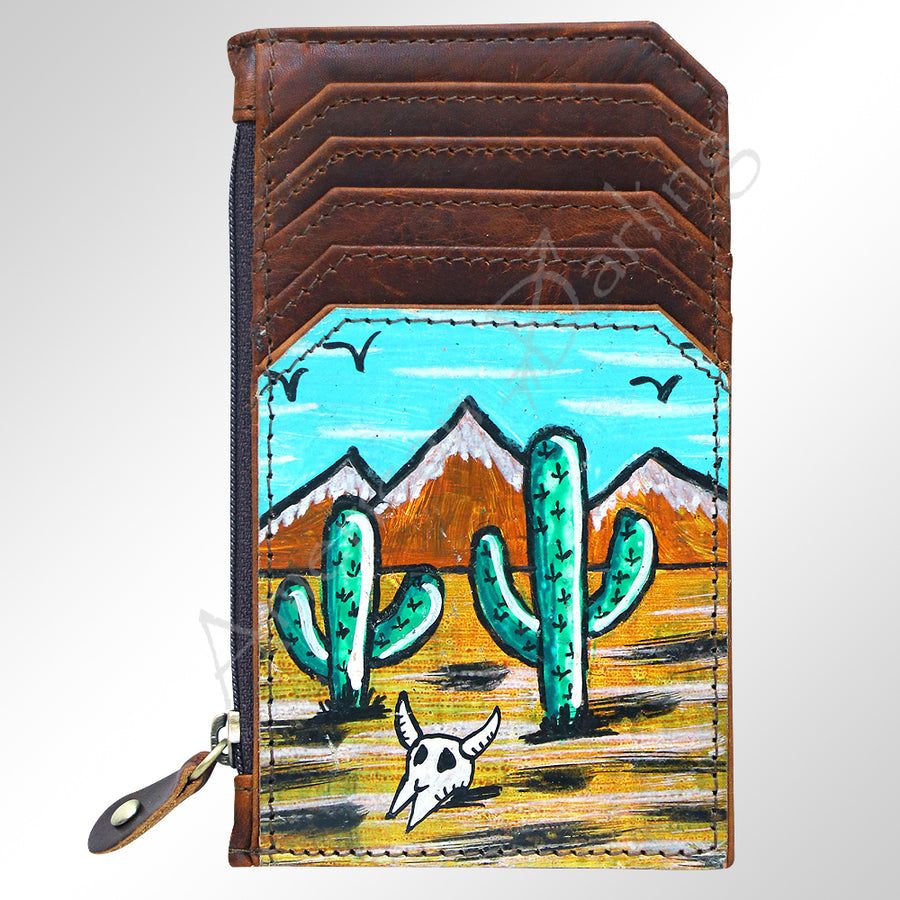American Darling ADCCM101R25 Card-Holder Genuine Leather Women Bag W. by Hilason – Cowboy and equestrian accessories