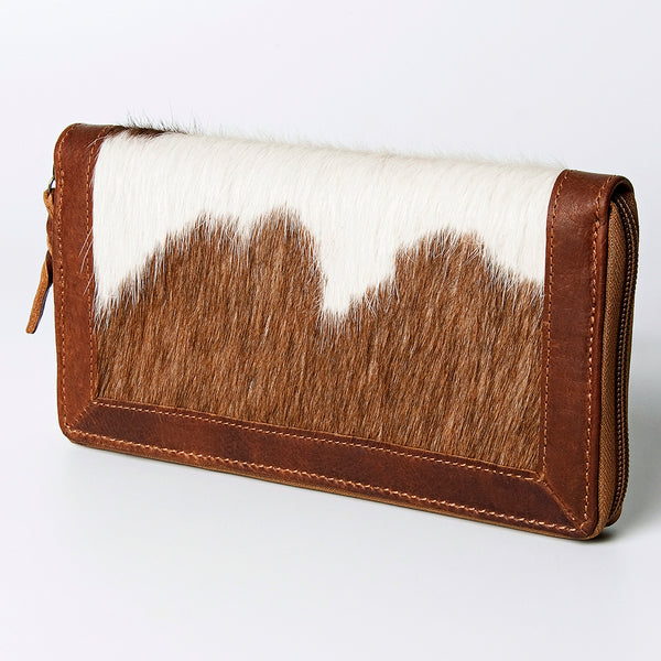 American Darling Wallet Hair-On Genuine Leather Women Bag Western Handbag Purse - Uhorse
