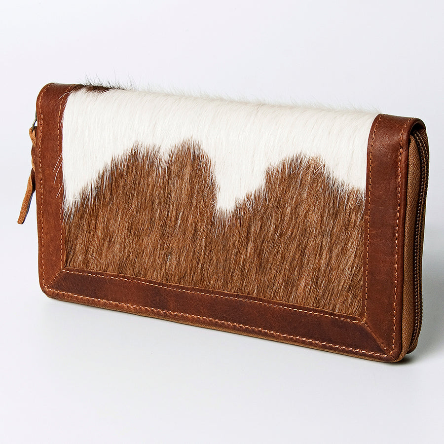 American Darling Wallet Hair-On Genuine Leather Women Bag Western Handbag Purse - Uhorse