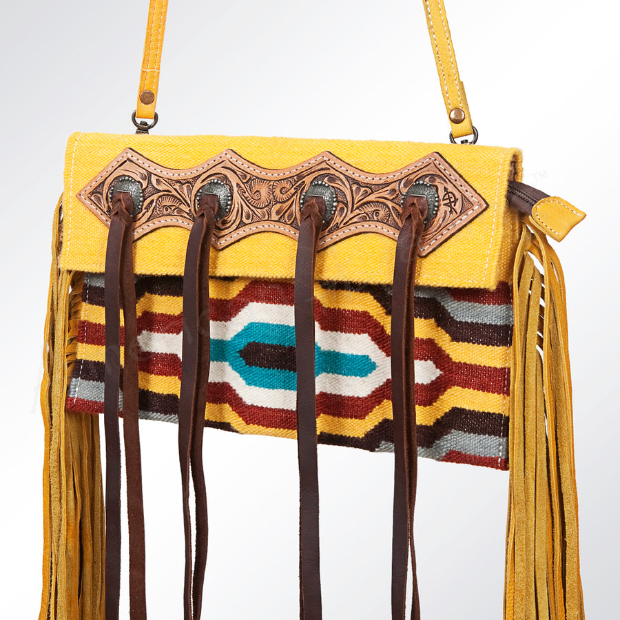 GIBGX206 American Darling Hand Tooled Saddle Blanket Genuine Leather by Hilason – Cowboy and equestrian accessories