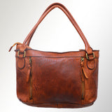 Never Mind Nmbgm117A Tote Vintage Handmade Genuine Cowhide Leather Women Bag Western Handbag Purse