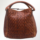 Never Mind Nmbgm124A Tote Vintage Handmade Genuine Cowhide Leather Women Bag Western Handbag Purse