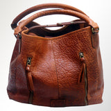 Never Mind Nmbgm124A Tote Vintage Handmade Genuine Cowhide Leather Women Bag Western Handbag Purse