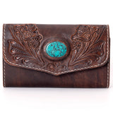 American Darling Hand Tooled Genuine Leather Women Bag Western Handbag Purse