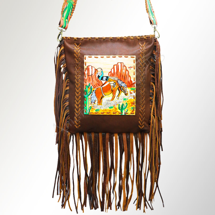 American Darling Cross Body Full Grain Genuine Leather Western Women Bag Handbag Purse | Crossbody for Cute