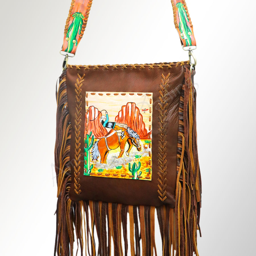 American Darling Cross Body Full Grain Genuine Leather Western Women Bag Handbag Purse | Crossbody for Cute - Uhorse