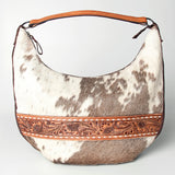 American Darling HOBO Hand Tooled Hair-on Genuine Leather women bag western handbag purse