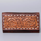 American Darling ADBGZ393A Wallet Hand Tooled Genuine Leather women bag western handbag purse