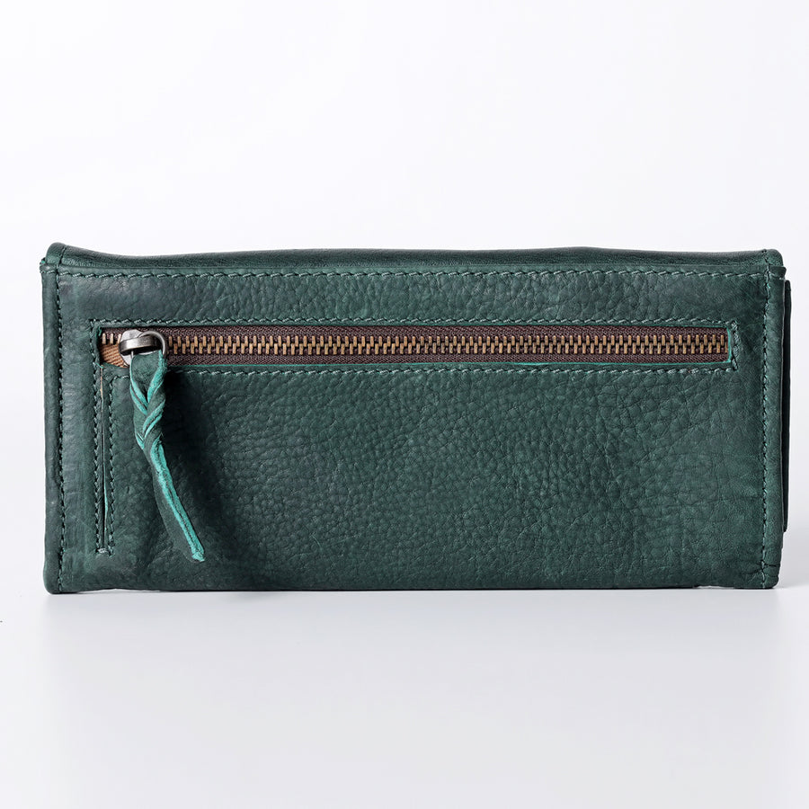 American Darling Wallet Hand Tooled Genuine Leather Western Women Bag | Handbag Purse Wristlet Travel Clutch