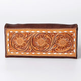 American Darling Wallet Hand Tooled Genuine Leather Western Women Bag | Handbag Purse Wristlet Travel Clutch