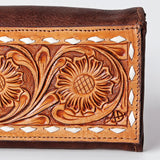 American Darling Wallet Hand Tooled Genuine Leather Western Women Bag | Handbag Purse Wristlet Travel Clutch