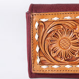 American Darling Wallet Hand Tooled Genuine Leather Western Women Bag | Handbag Purse Wristlet Travel Clutch